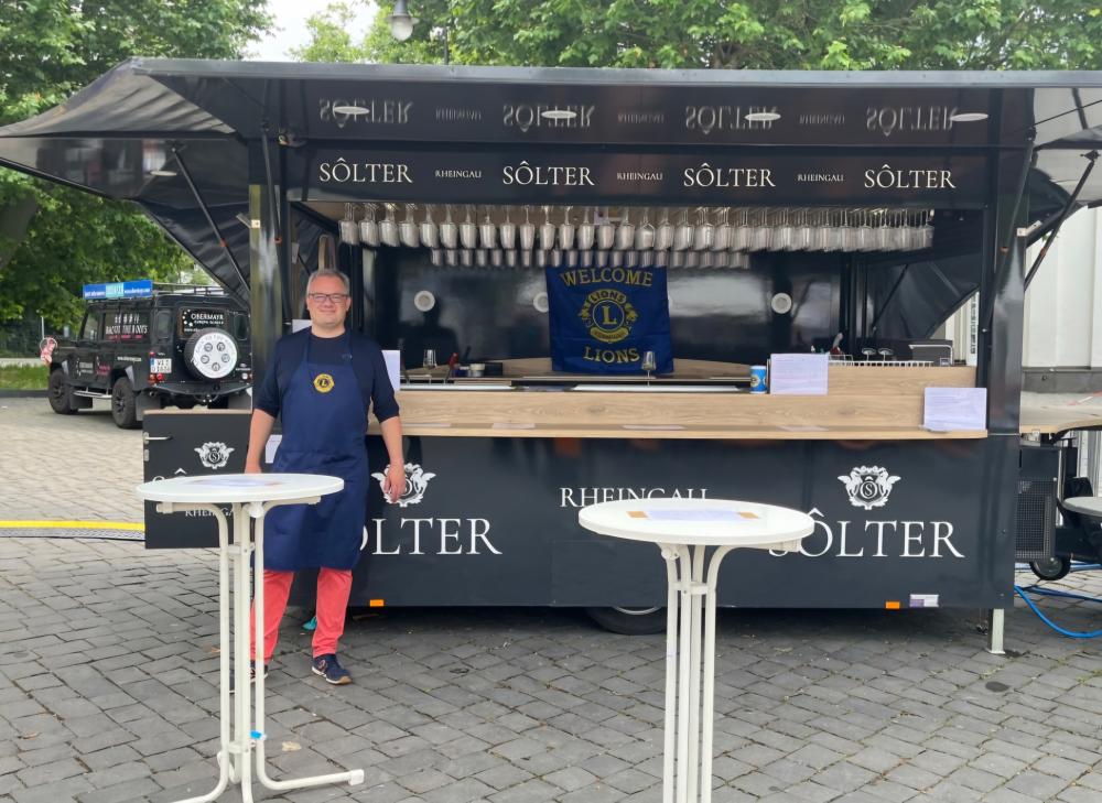 Weinverkaufsstand